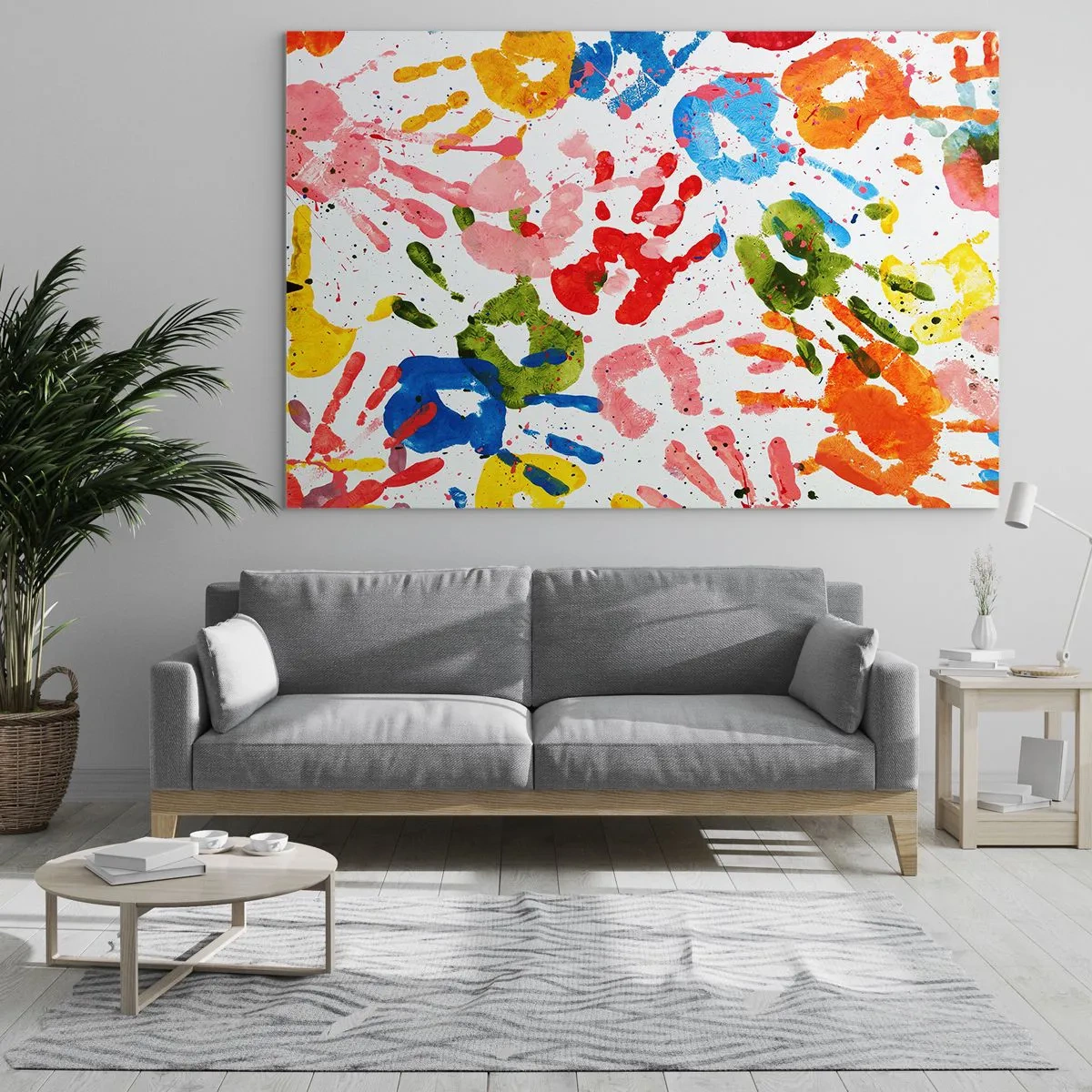 Glass picture - High Five! - 120x80 cm