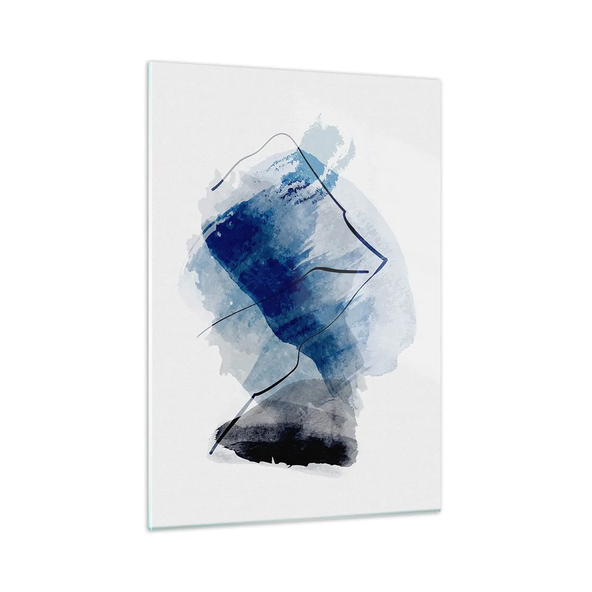 Glass picture - Ice Mountain - 50x70 cm