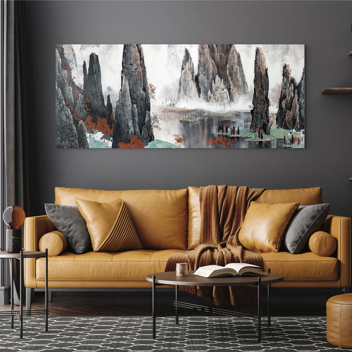 Glass picture - Giant Wardens - 140x50 cm