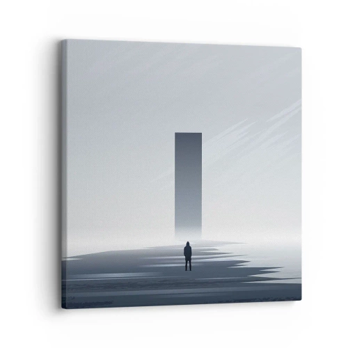 Canvas picture - Opportunity or Threat? - 30x30 cm