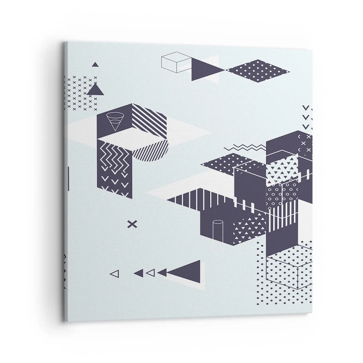 Canvas picture - In the Soul of a Mathematician - 50x50 cm