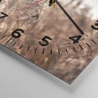 Clock face with numbers