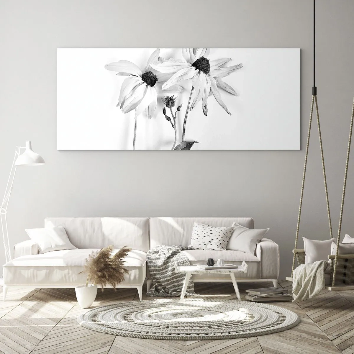 Glass picture - No one Wants To Be Alone - 120x50 cm