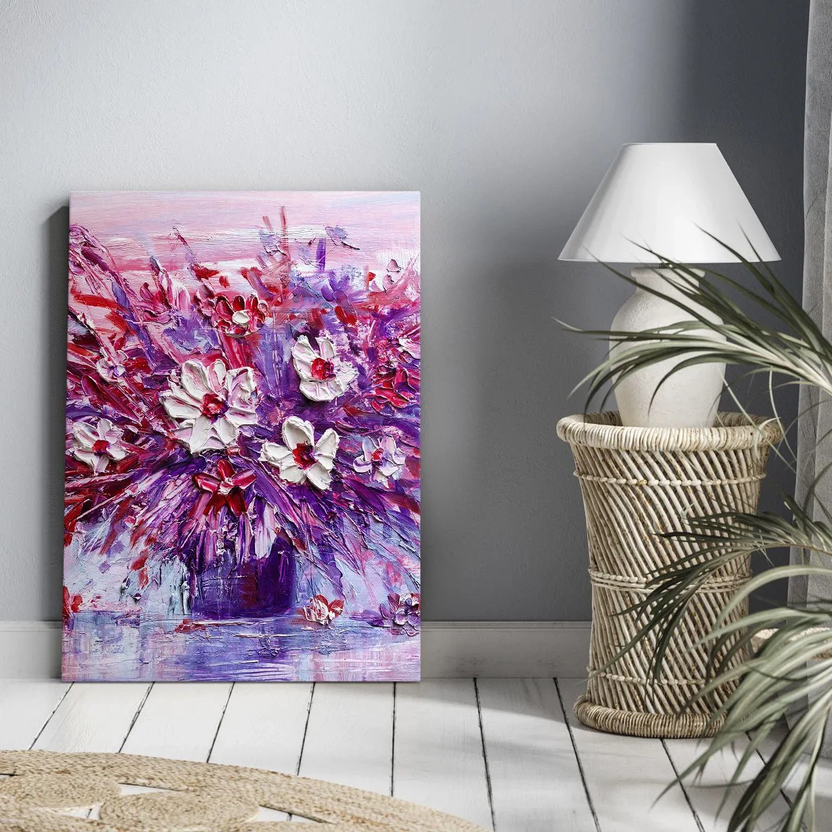 Canvas picture - Innocence and Passion - 55x100 cm