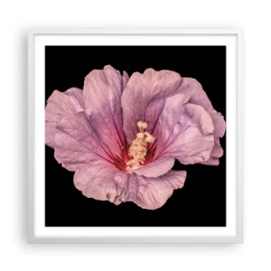 Poster in white frmae - Straight from the Heart - 60x60 cm