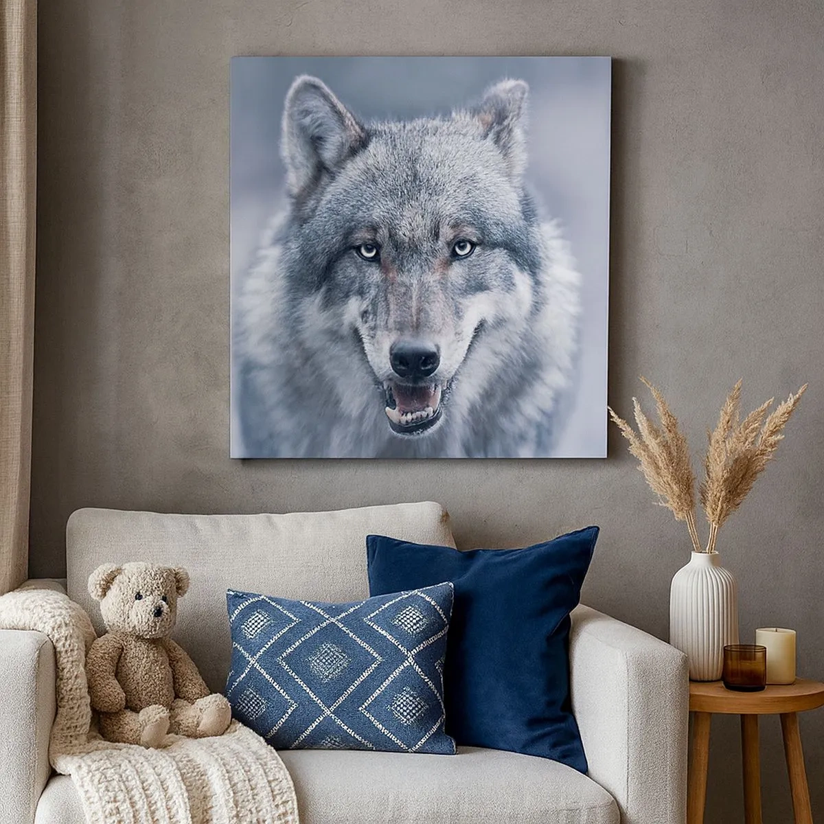 Canvas picture - Will You Take Up the Challenge? - 30x30 cm