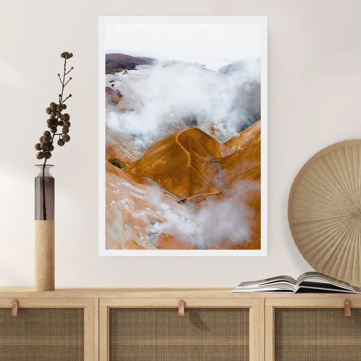 Poster - Severe Beauty of Iceland - 50x70 cm
