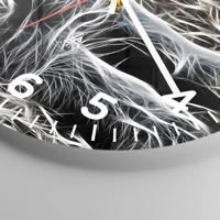 Clock face with numbers