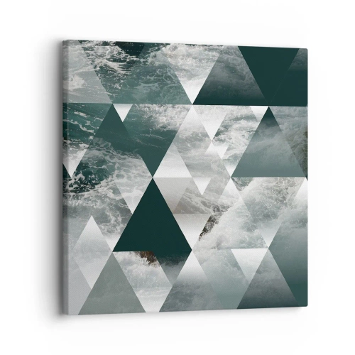 Canvas picture - Crystal Perspective - 30x30 cm