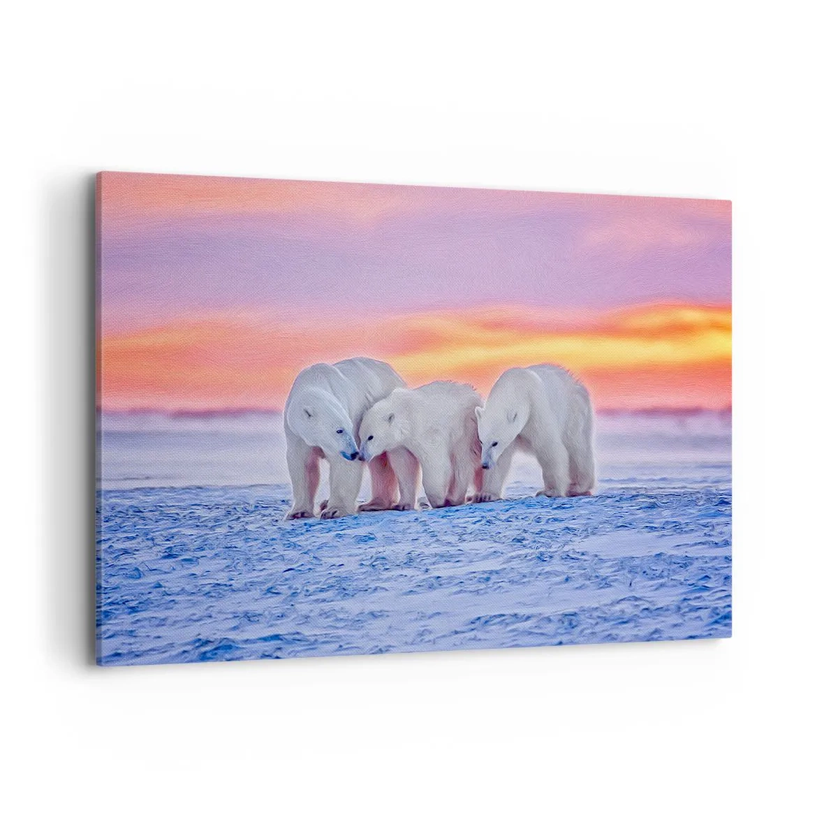 Canvas picture - Family Warmth Is Enough - 100x70 cm