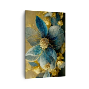 Canvas picture - Blossoming in Gold - 80x120 cm