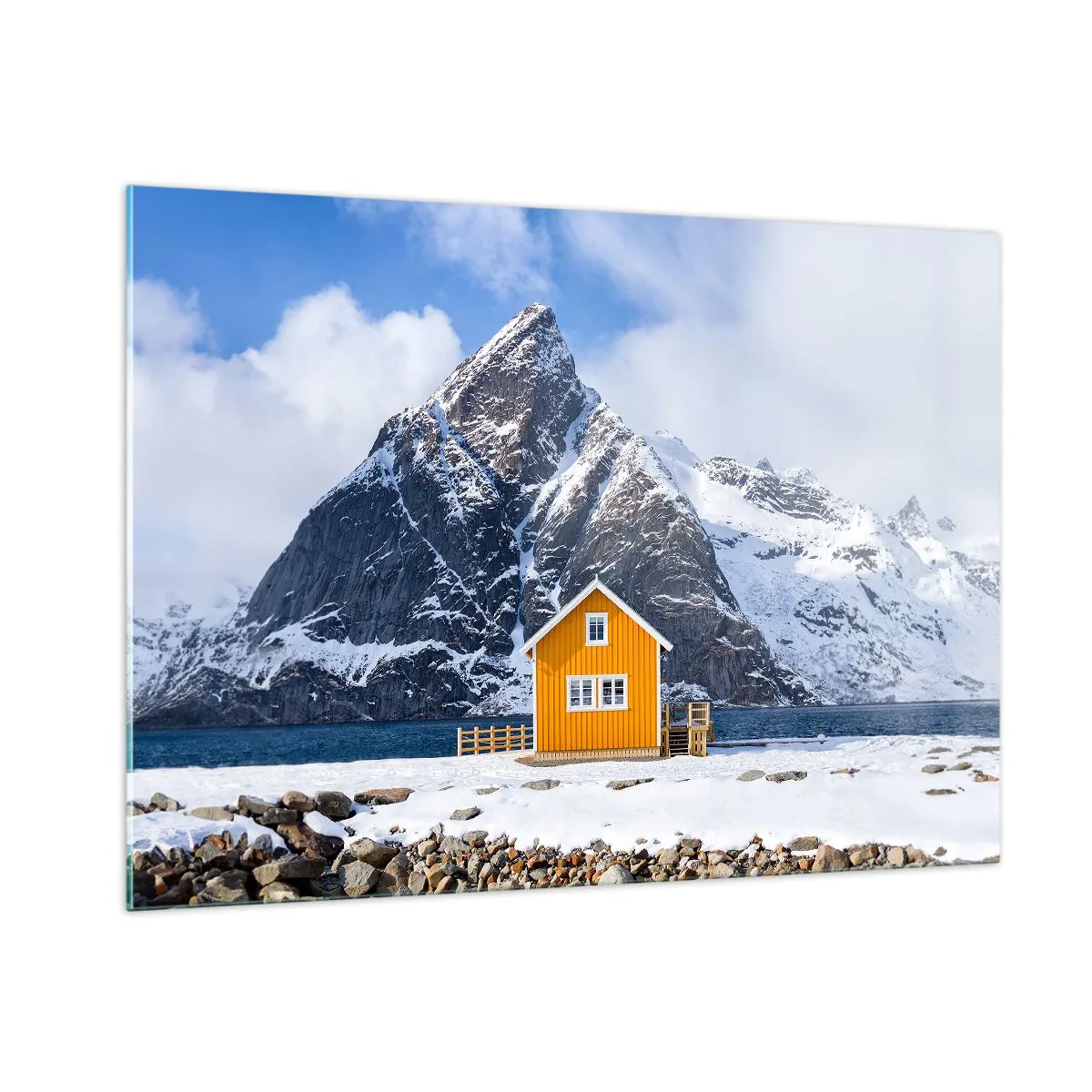 Glass picture - Scandinavian Holiday - 100x70 cm