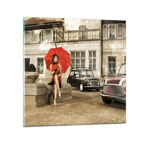 Glass picture - Minin Sentimental Trip - 70x70 cm