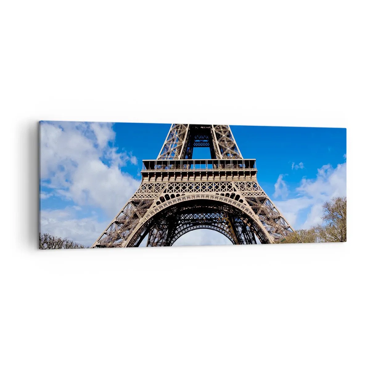 Canvas picture - Whole Paris at Her Feet - 140x50 cm