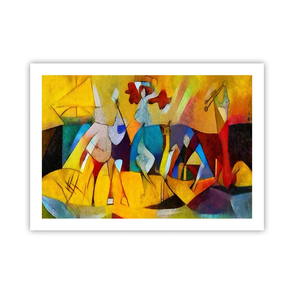 Poster - Sun -Life - Happiness - 70x50 cm