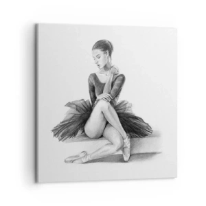 Canvas picture - Enchanted by a Dance - 50x50 cm