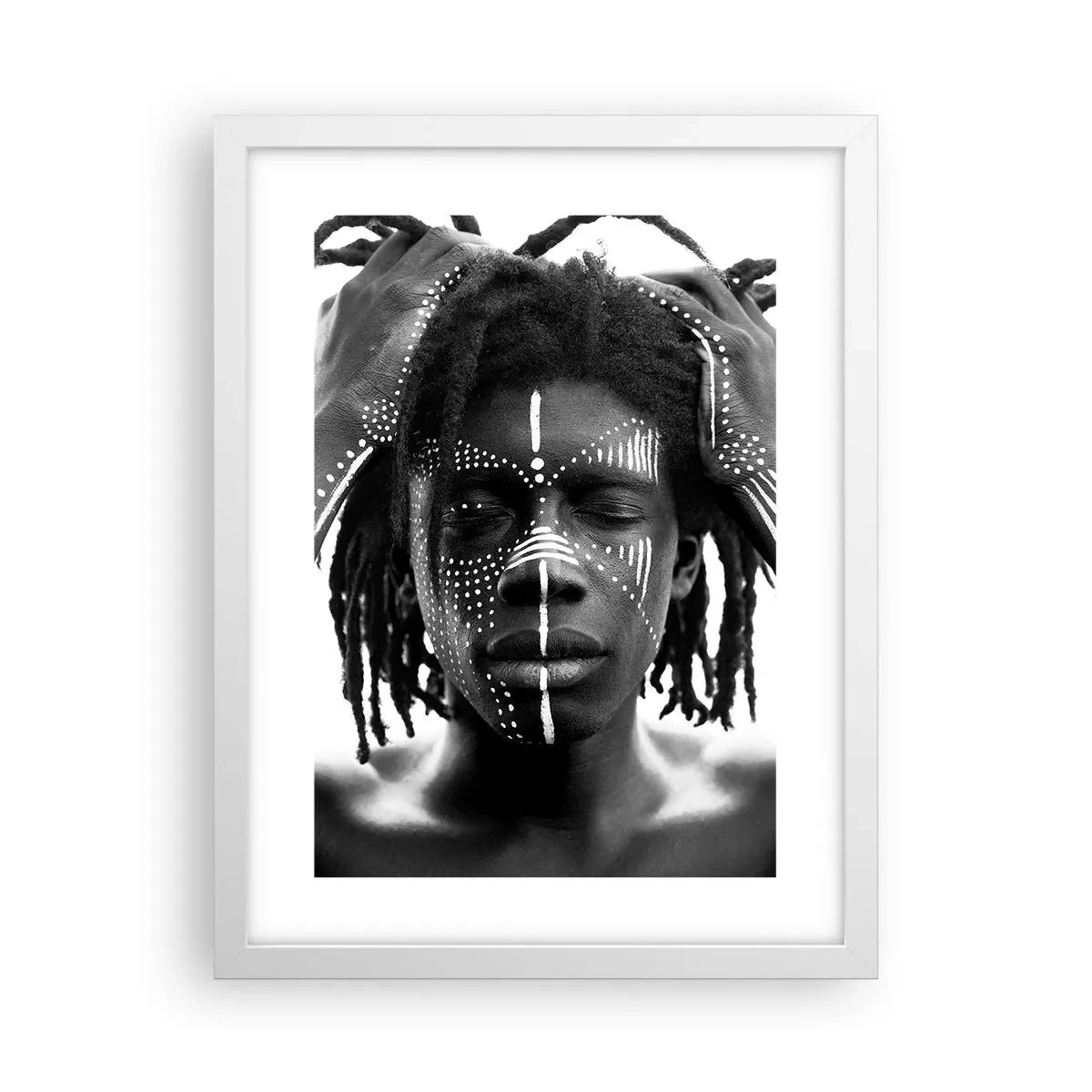Poster in white frmae - Where Are You? - 30x40 cm