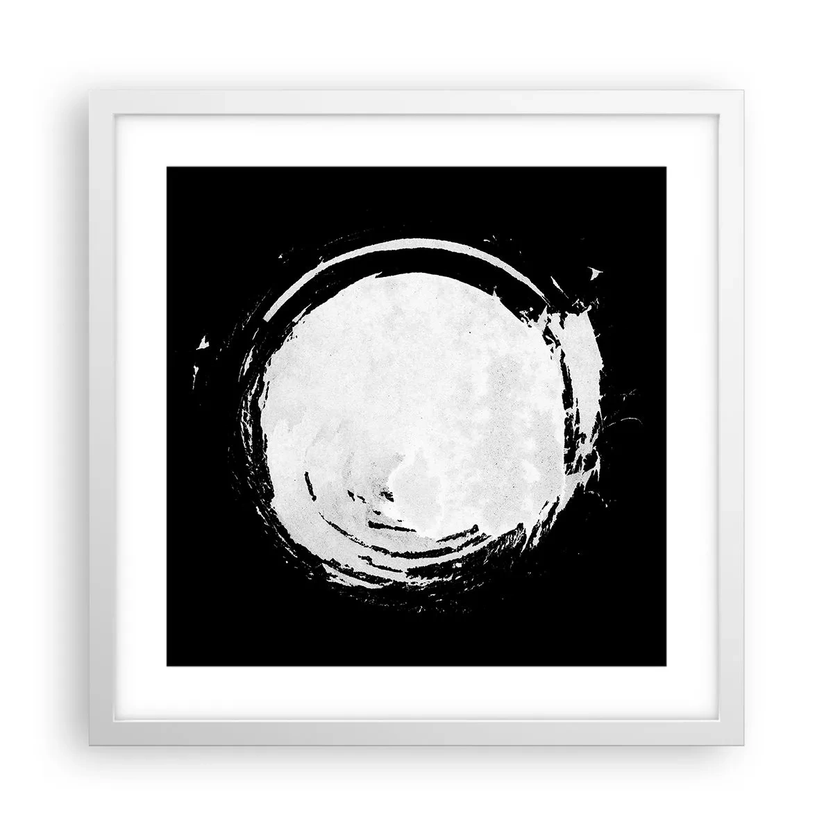 Poster in white frmae - Good Solution - 40x40 cm