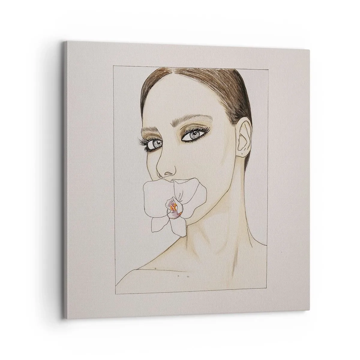 Canvas picture - Symbol of Elegance and Beauty - 60x60 cm