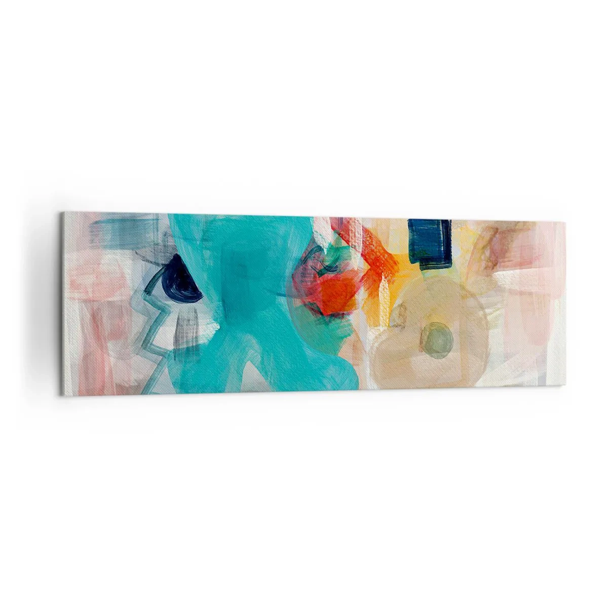 Canvas picture - Colourful Game - 160x50 cm