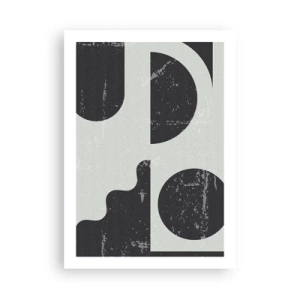 Poster - Composition Above and Under - 50x70 cm
