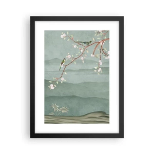 Poster in black frame - Spring, It Is You - 30x40 cm