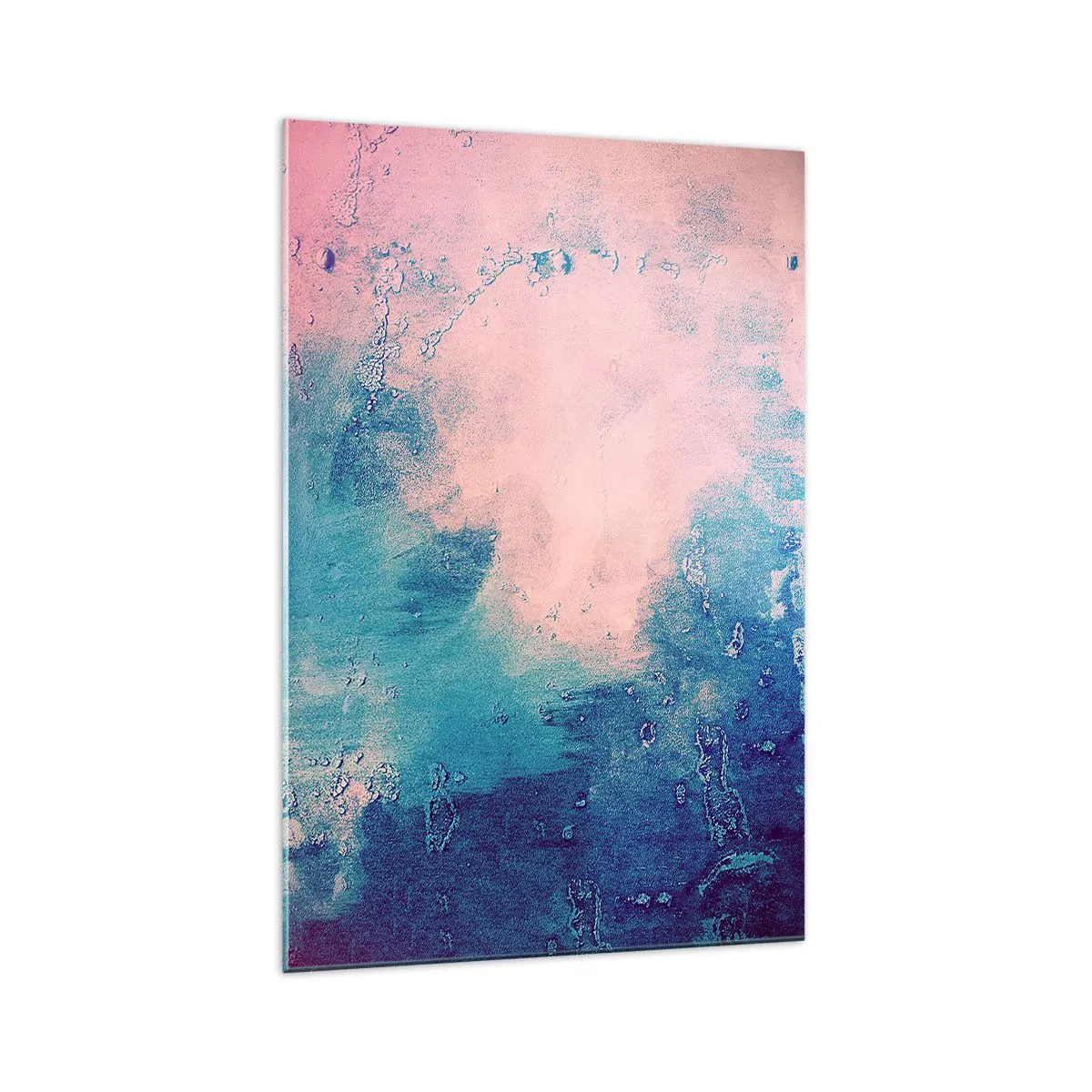 Glass picture - Blue Hug - 70x100 cm