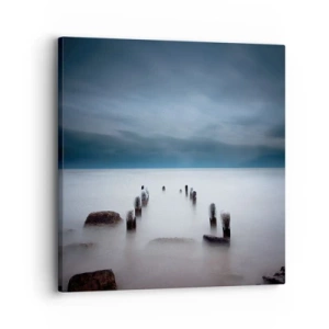 Canvas picture - Pensive Lake - 30x30 cm