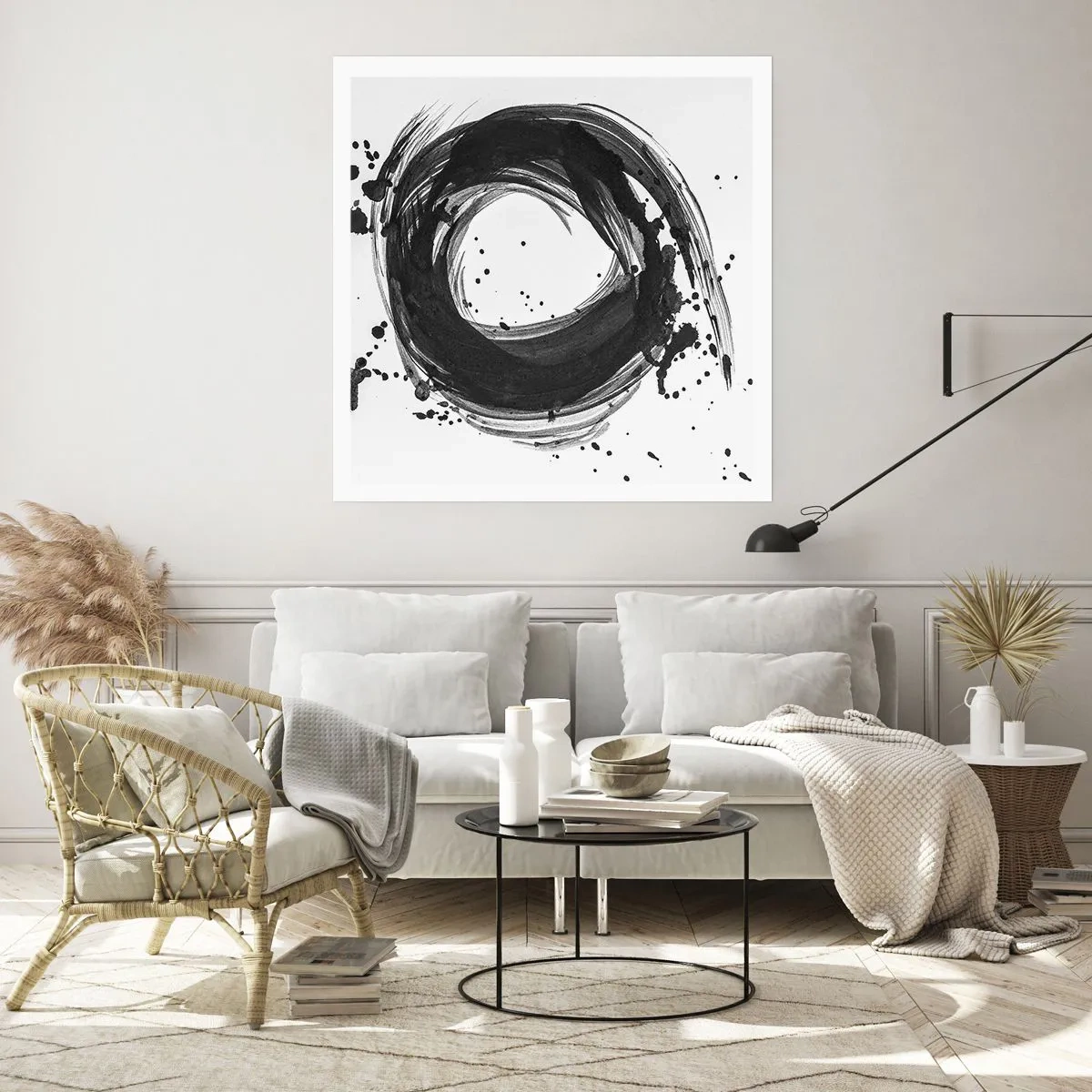 Poster - Whirl of Creation - 50x50 cm