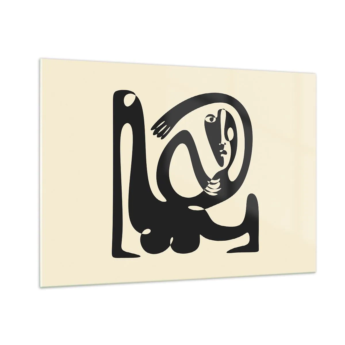 Glass picture - Almost Picasso - 100x70 cm