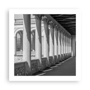 Poster - Sunny Arcade - 50x50 cm
