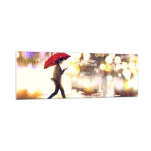 Glass picture - It Is Sunny Afterall - 90x30 cm