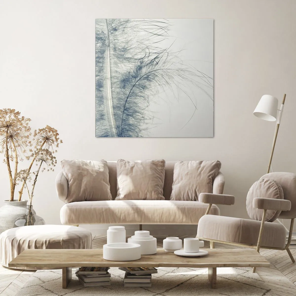 Canvas picture - Whisper of Nature - 40x40 cm