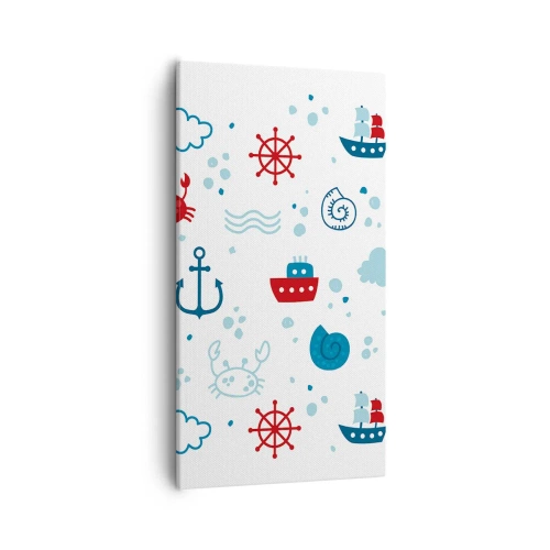 Canvas picture - Sea Tale - 55x100 cm