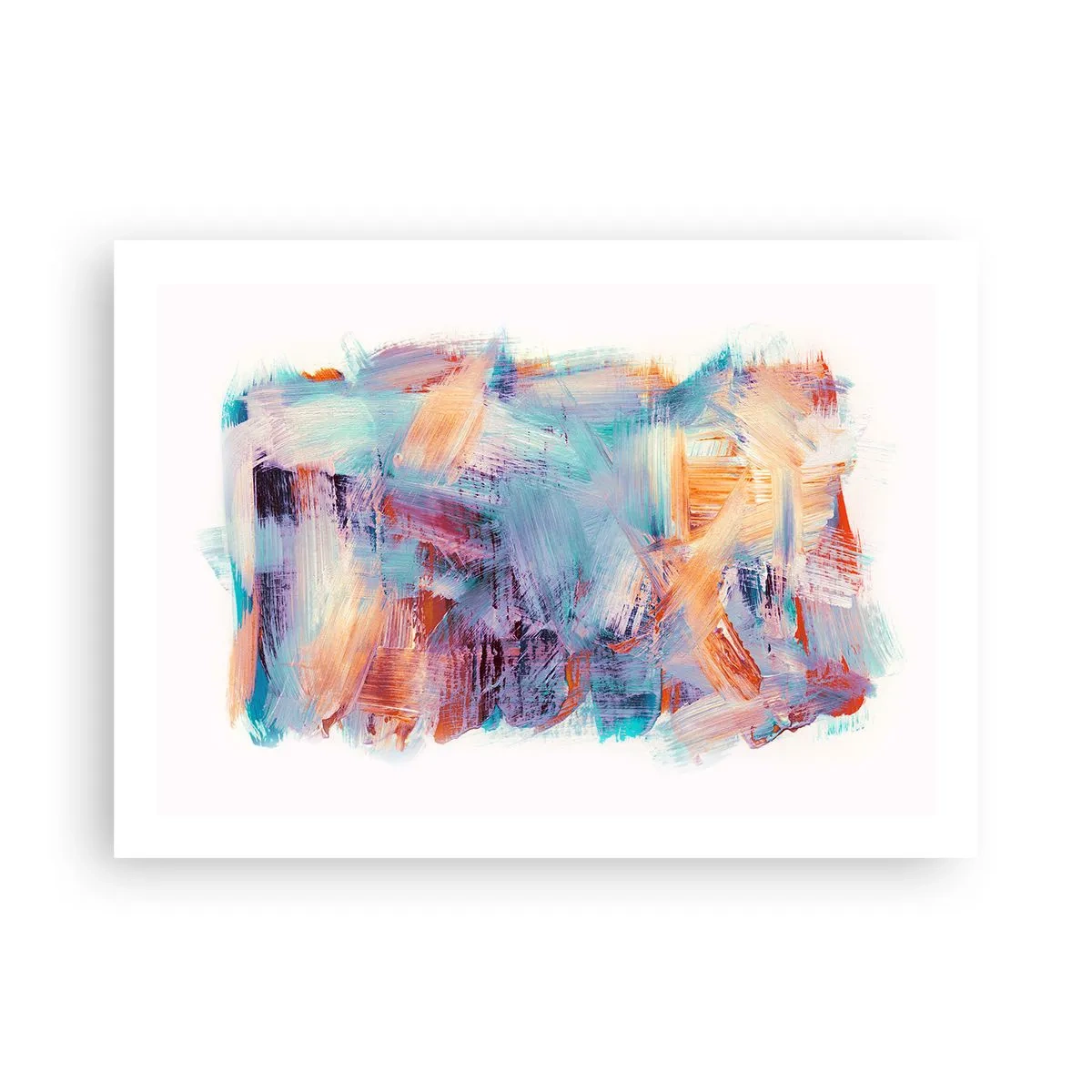 Poster - Colourful Mess - 70x50 cm