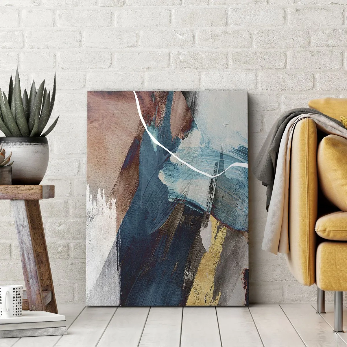 Canvas picture - With Panache and Energy - 80x120 cm