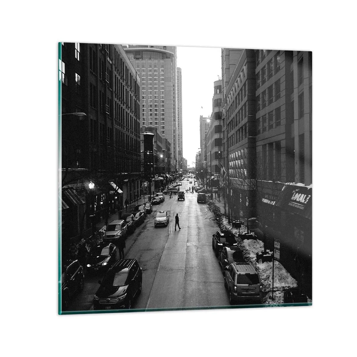 Glass picture - Another Normal Day - 50x50 cm