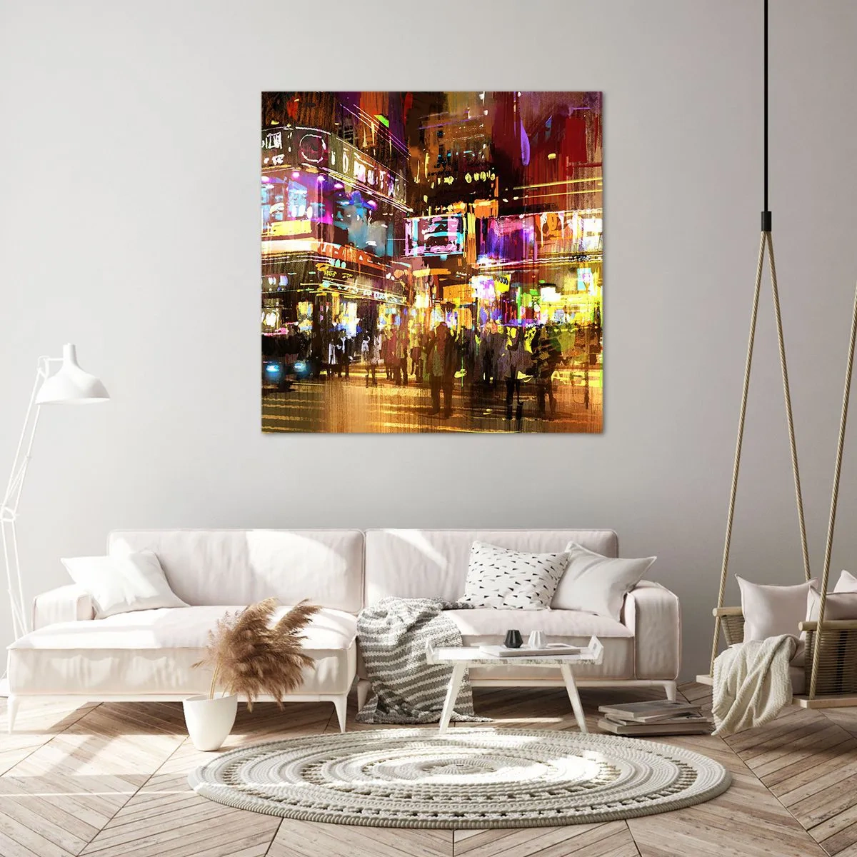 Canvas picture - In the Sea of Light - 60x60 cm