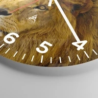 Clock face with numbers