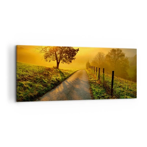 Canvas picture - Honey Afternoon - 120x50 cm
