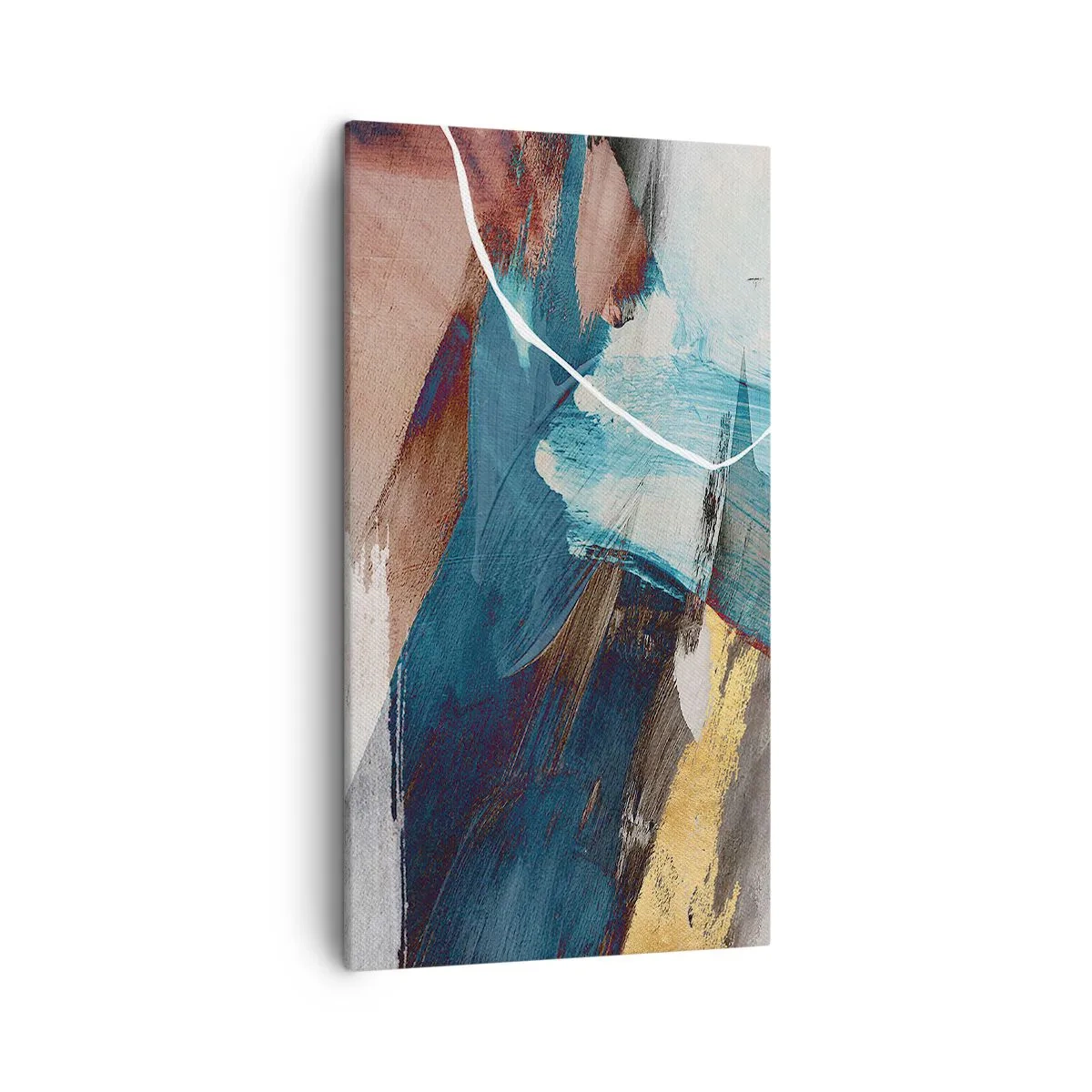 Canvas picture - With Panache and Energy - 45x80 cm