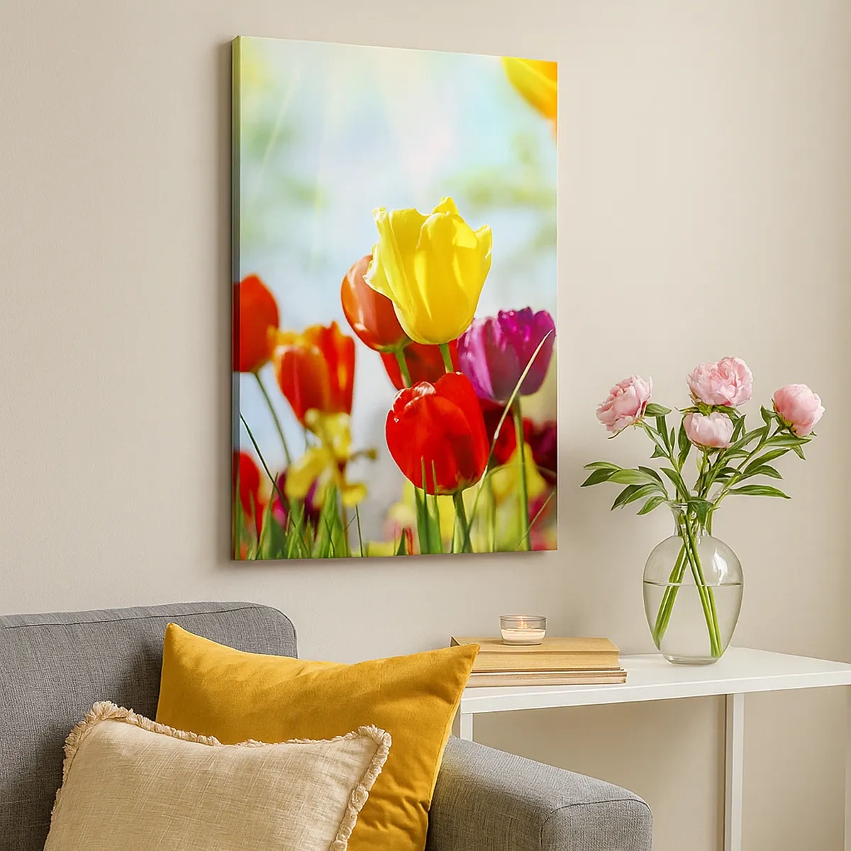 Canvas picture - All Colours of the Sun - 50x70 cm