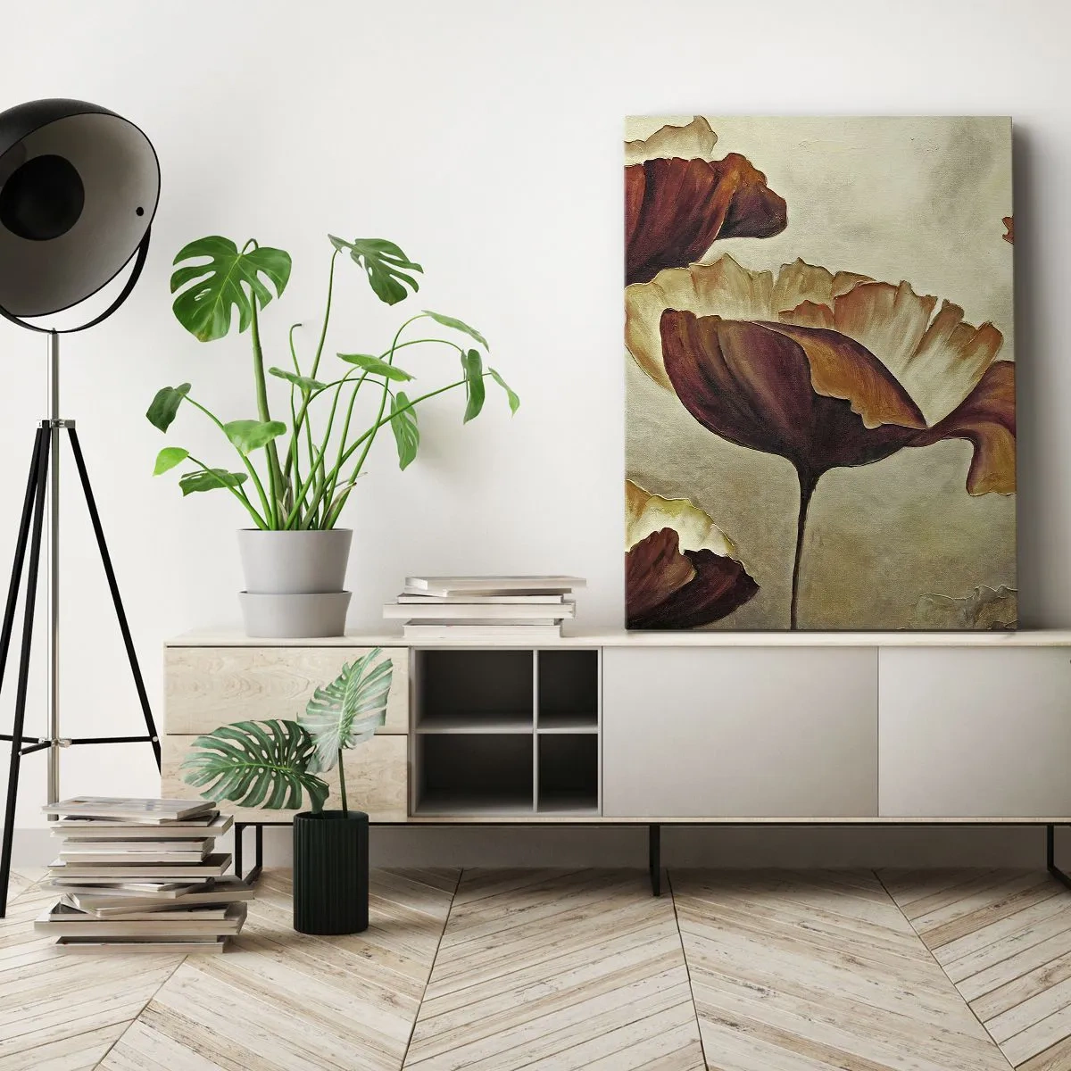 Canvas picture - Piece of Meadow - 45x80 cm