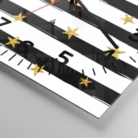 Clock face with numbers