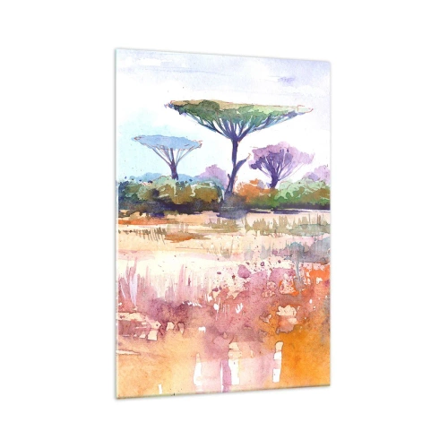 Glass picture - Colour of Savannah - 70x100 cm