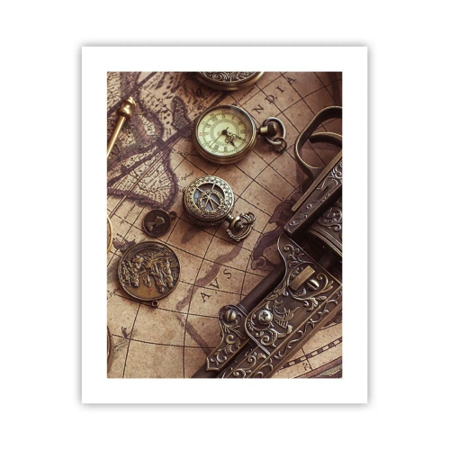Poster - Adventure Calls - 40x50 cm