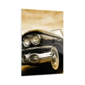 Glass picture - Classics Never Passes Away - 50x70 cm
