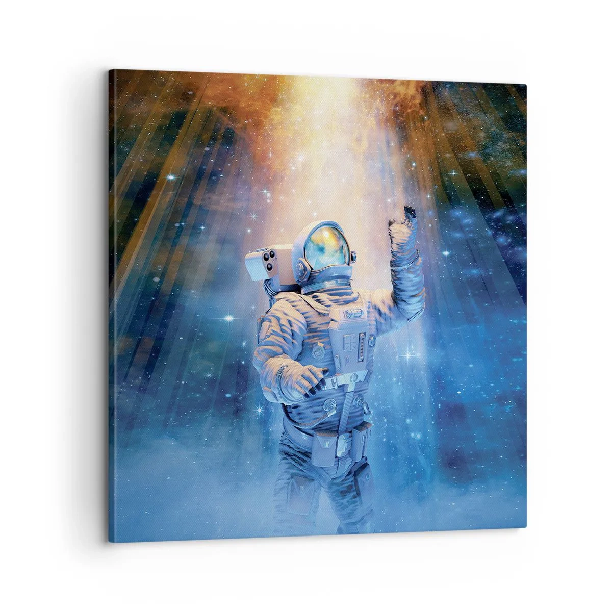 Canvas picture - Finally at the Destination - 60x60 cm