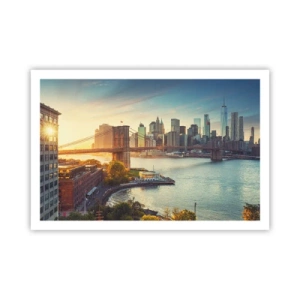 Poster - Big City Dawn - 91x61 cm