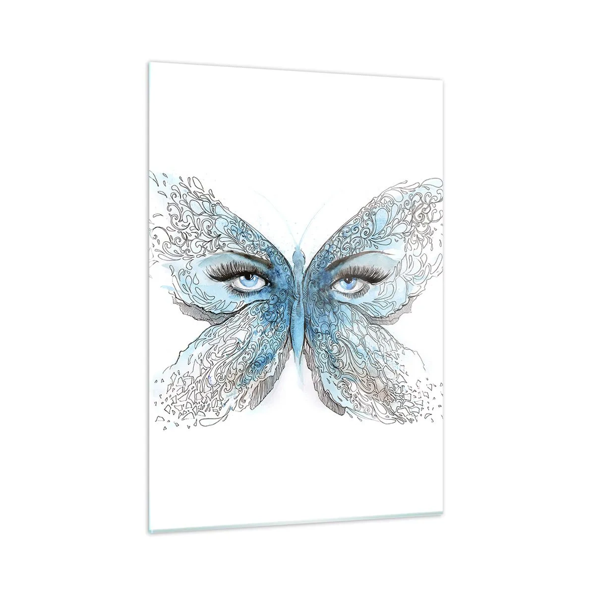 Glass picture - Eros Praying Mantis - 50x70 cm